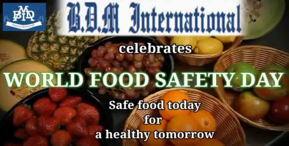 World Food Safety Day