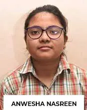 ANWESHA NASREEN Science Rank II