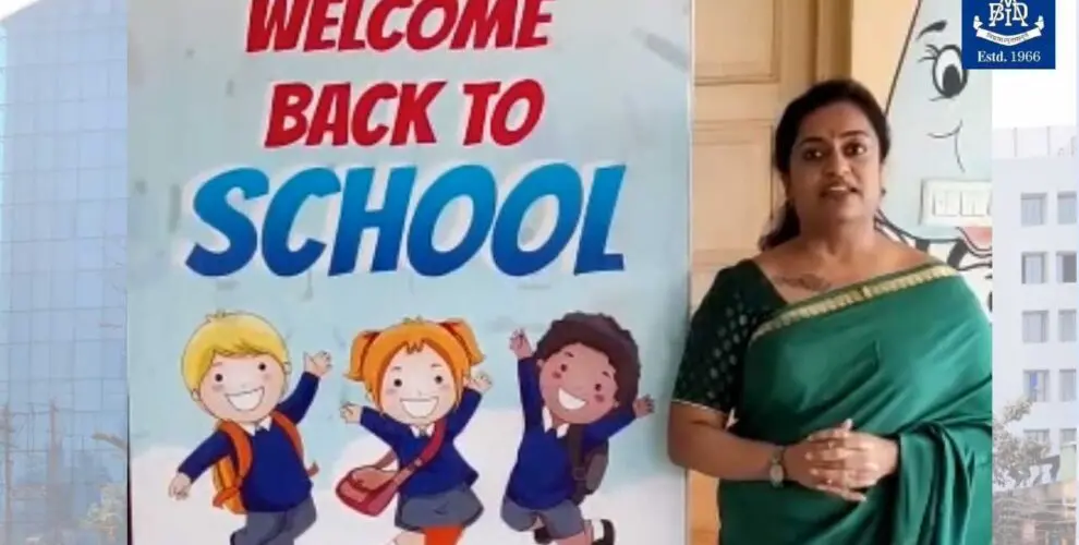 BDMI Welcoming the Pre Primary students