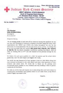 INDIAN RED CROSS SOCIETY