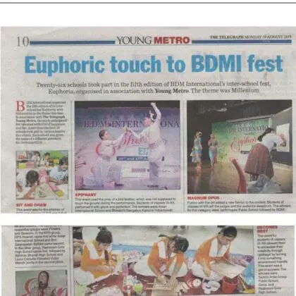 Euphoric touch to BDMI fest
