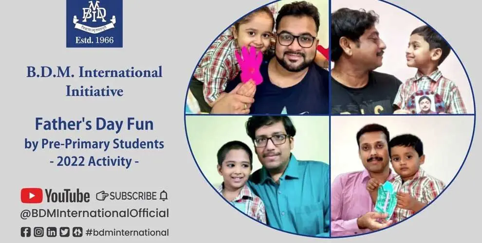 Fathers Day Fun by Pre Primary Students