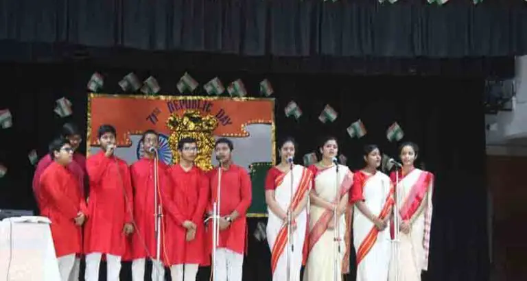71st republic day at b d m international Three