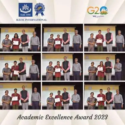 Academic Excellence Award 2023 Pic Ten
