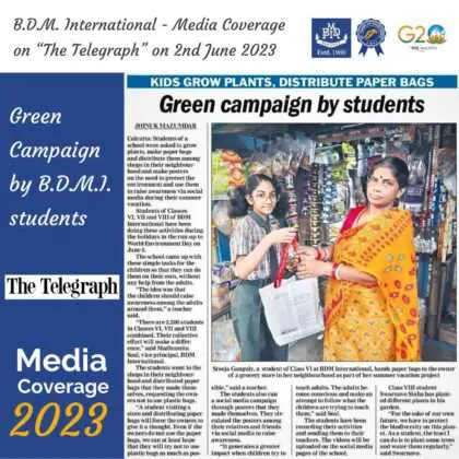 Media Coverage on Telegraph on 2nd June 2023