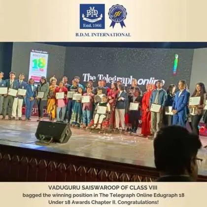 The Telegraph Online Edugraph 18 Under 18 Awards Chapter II Pic Five