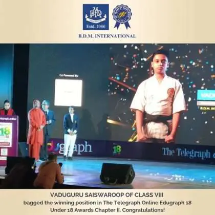 The Telegraph Online Edugraph 18 Under 18 Awards Chapter II Pic One