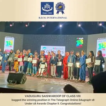 The Telegraph Online Edugraph 18 Under 18 Awards Chapter II Pic Three