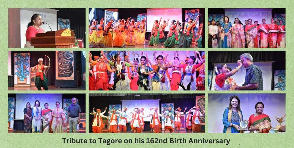 Tribute to Tagore on his 162nd birth anniversary