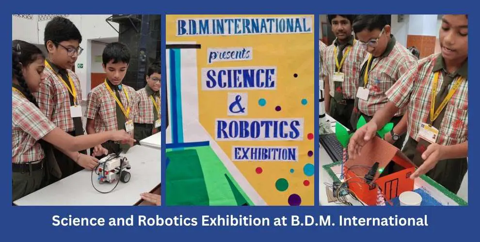 Science and Robotics exhibition at BDM International