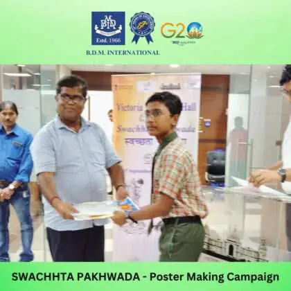 swachhta pakhwada poster making campaign pic two