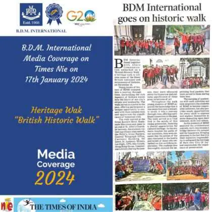 Media Coverage on Times NIE on 17th January 2024