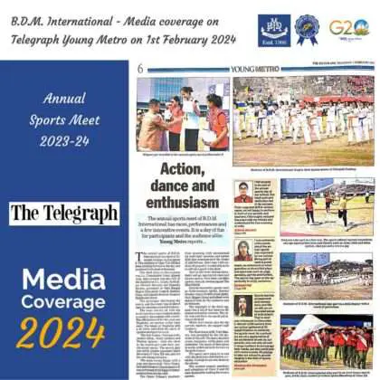 Media Coverage on Telegraph Young Metro on 1st February 2024