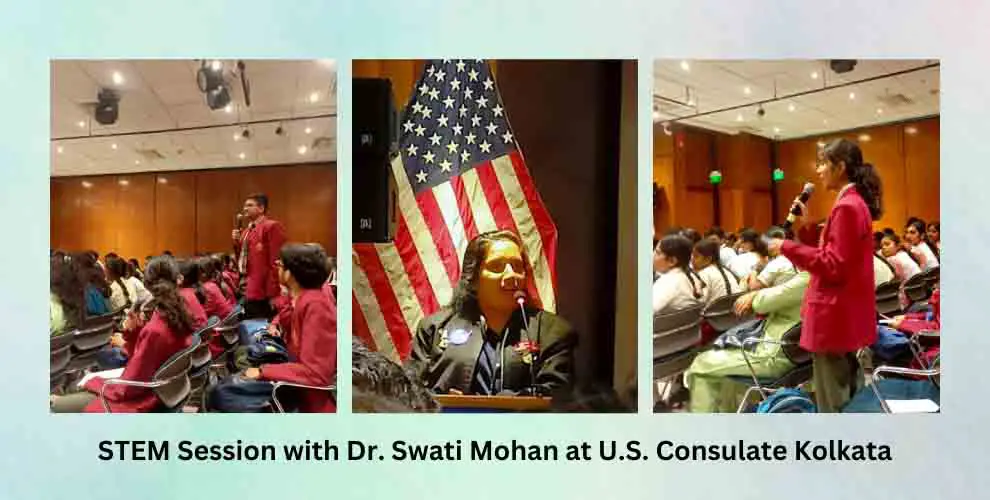 STEM Session with Dr. Swati Mohan at U.S