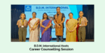 BDMI media post B.D.M. International Hosts Career Counselling Session Website Thumbnail template