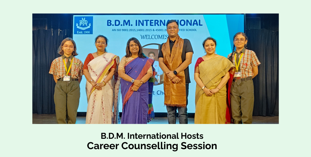 BDMI media post B.D.M. International Hosts Career Counselling Session Website Thumbnail template