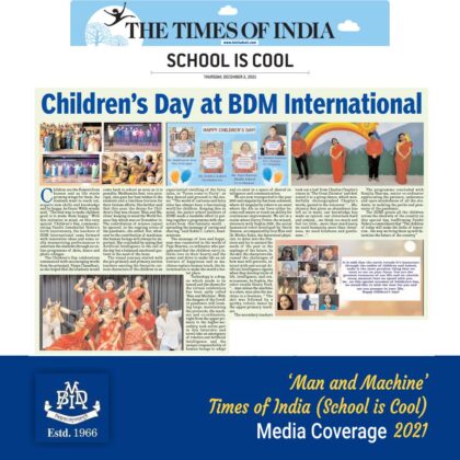 BDMI Times of India Press coverage 2 Dec 2021