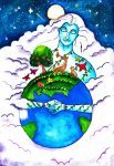 LOVE THE EARTH AND BE HAPPY