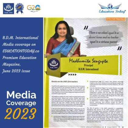 Media coverage on educationtoday