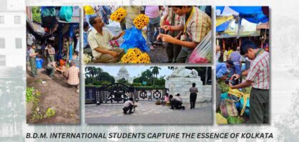 Students Capture The Essence of Kolkata